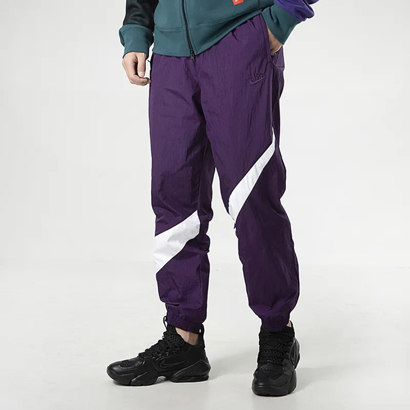 Nike Knitted Sweatpants Men's Purple-2