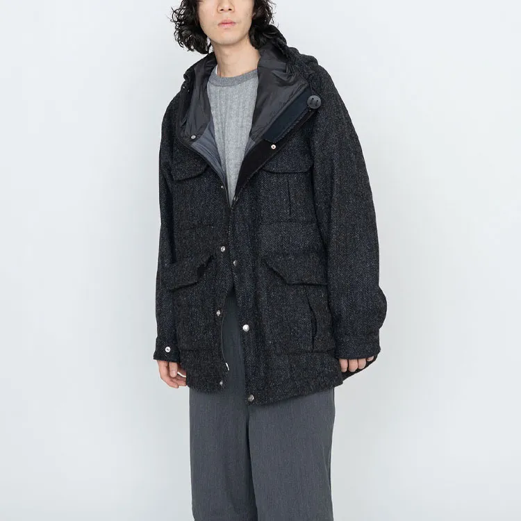 THE NORTH FACE PURPLE LABEL Harris Tweed Gore Tex Infinium Mountain Parka-2