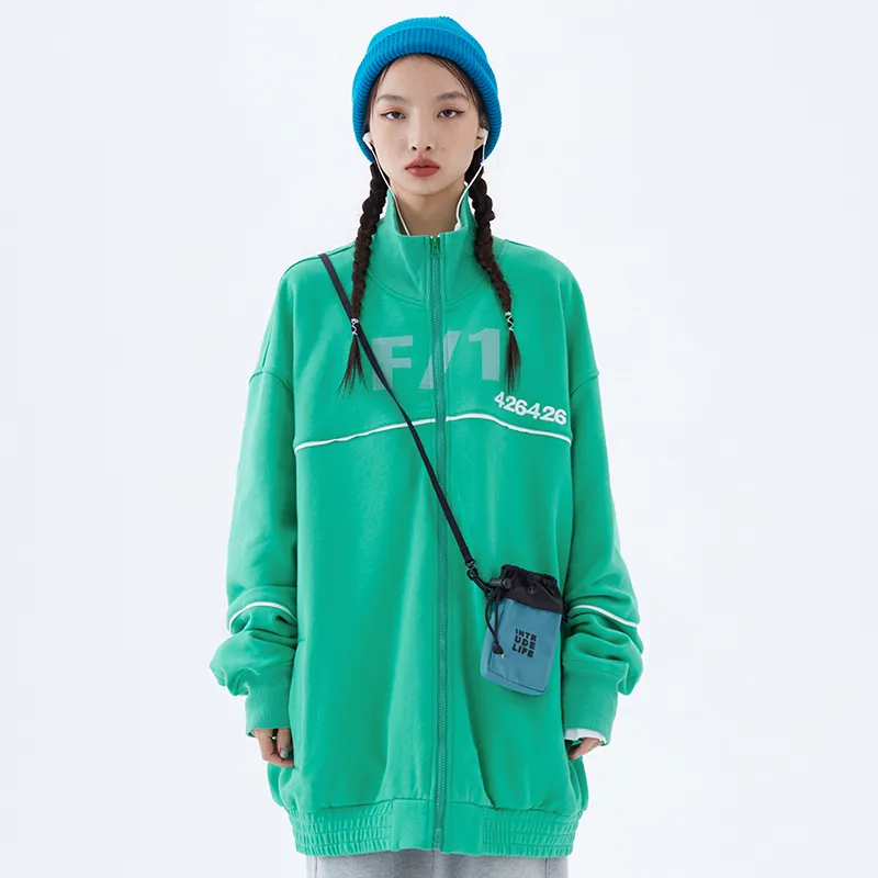 F426 Jackets Unisex Green-2