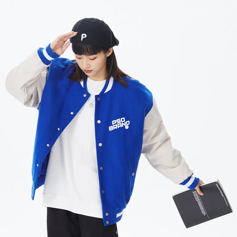 PSO Brand Baseball Jacket Unisex-3