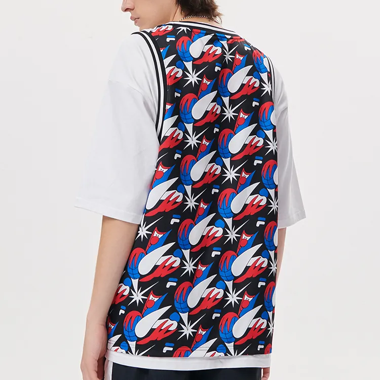 FILA FUSION Tank Tops Men's Fireball Basketball-3