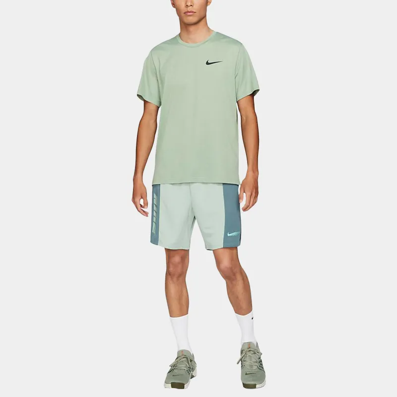 Nike T Shirts Men Grass Green-2