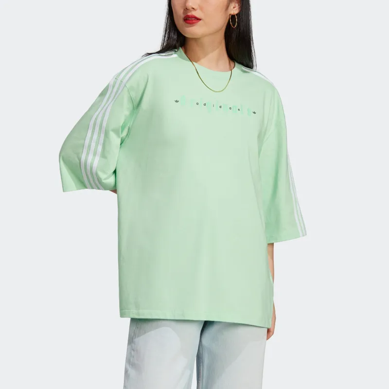 Adidas Originals T Shirts Women's Honor Mint Green-1