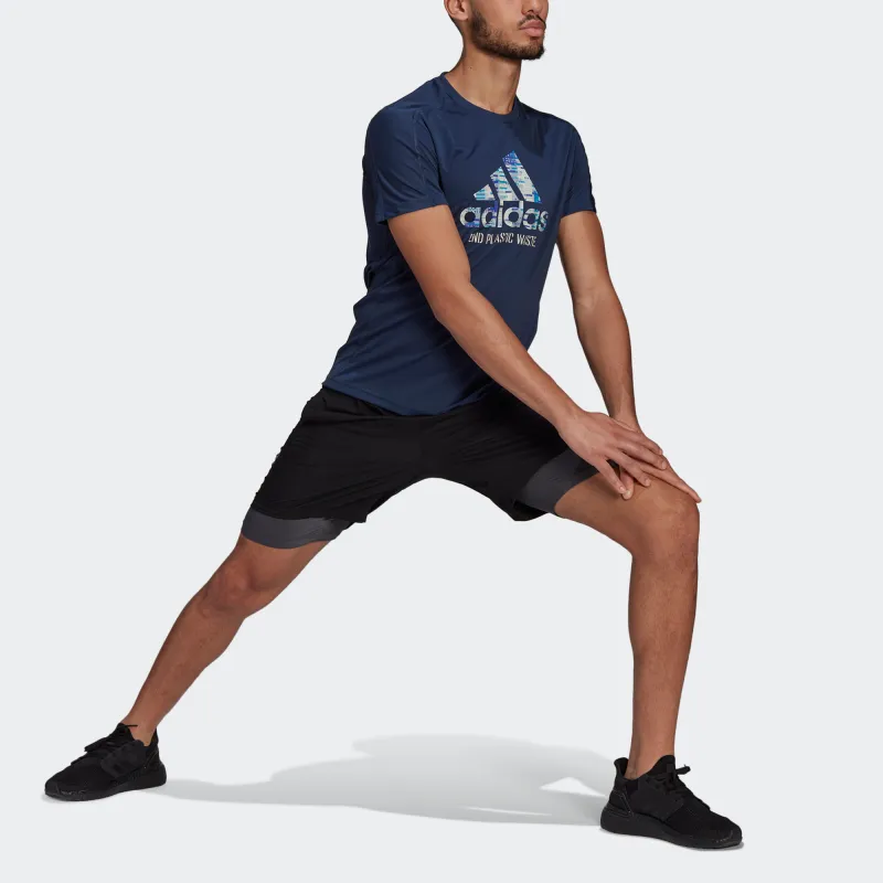 Adidas T Shirts Men Navy Blue-3
