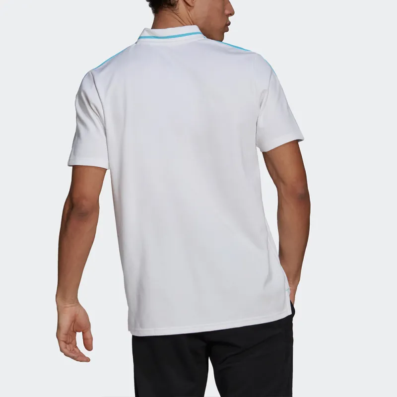 Adidas Polo Shirts Men White-1