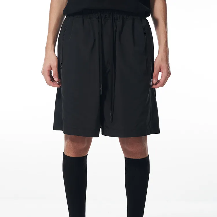 ATTEMPT Casual Shorts Unisex Black-1