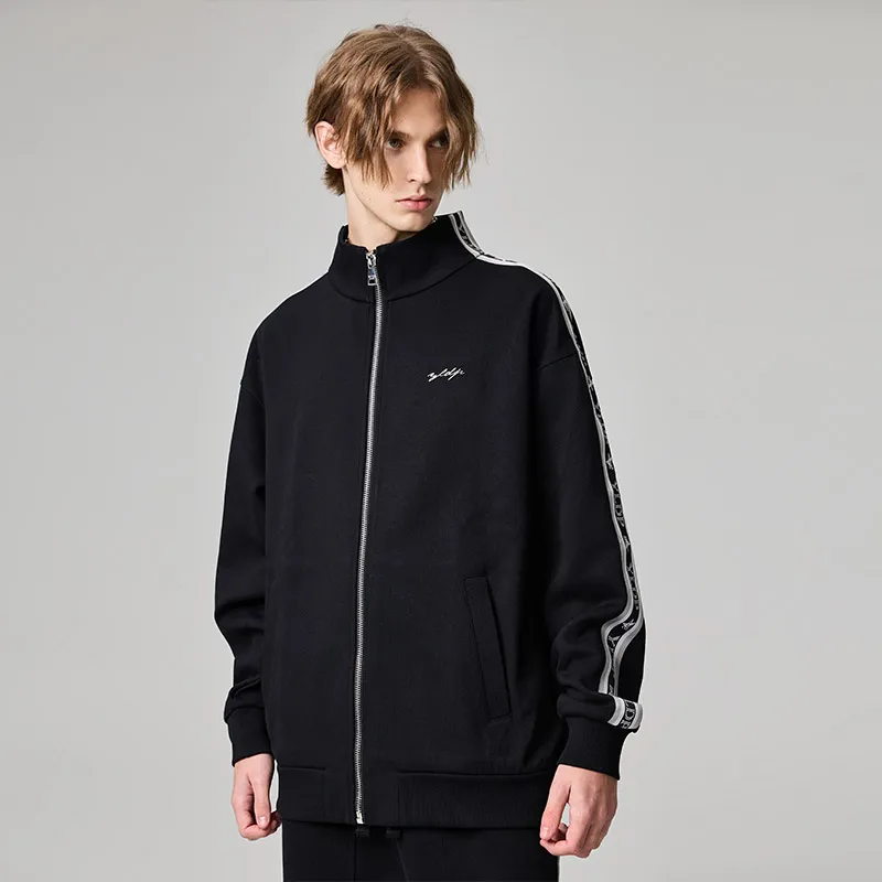 YLDP Jackets Unisex Black-7