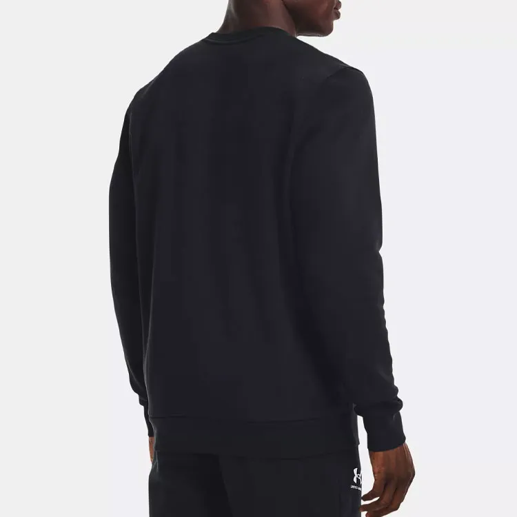 Under Armour Essential Sweatshirts Men Black-3