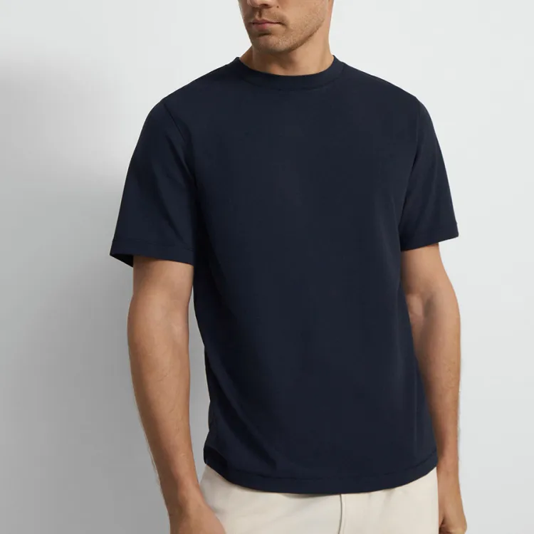 THEORY Ryder Crewneck Jersey T Shirt-3