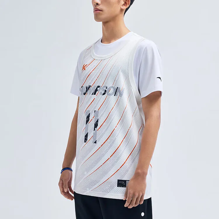 ANTA KT Tank Tops Men White-2