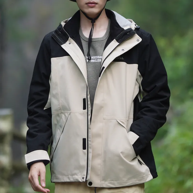 CAMEL All weather Windbreaker Jacket Men's-3