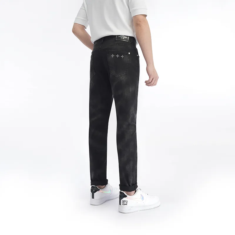 23R+ Slim Fit Pants Thin Jeans Men's Dark Gray-2