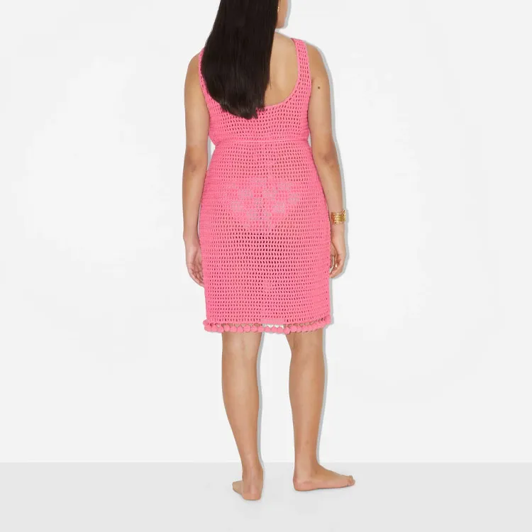 Burberry Slip Dresses Women's Pink-2
