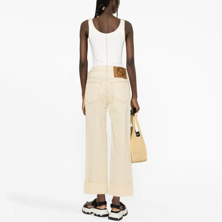 Stella McCartney Casual Pants Women's Light Beige-2