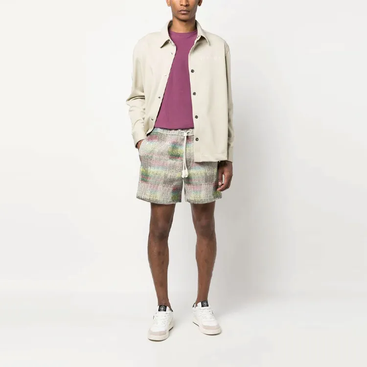 PALM ANGELS Track Striped Shirt-1