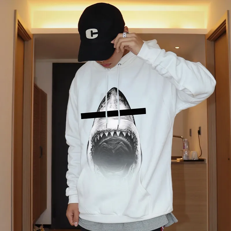 MIRACLE KILL Hooded Loose Fit Regular Sweatshirt Fall And Winter Spring Unisex-3