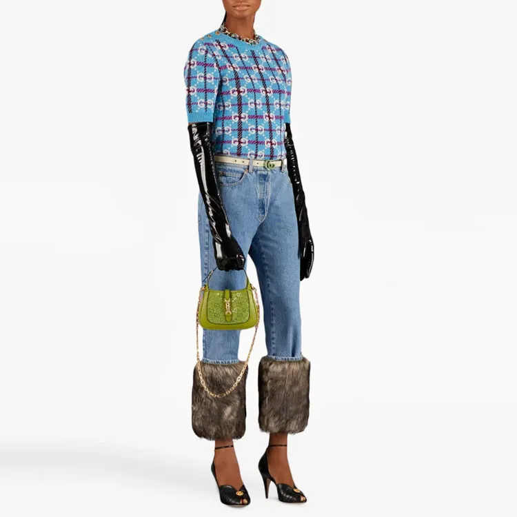 GUCCI SS23 Knitwear Women's Lake Blue-2