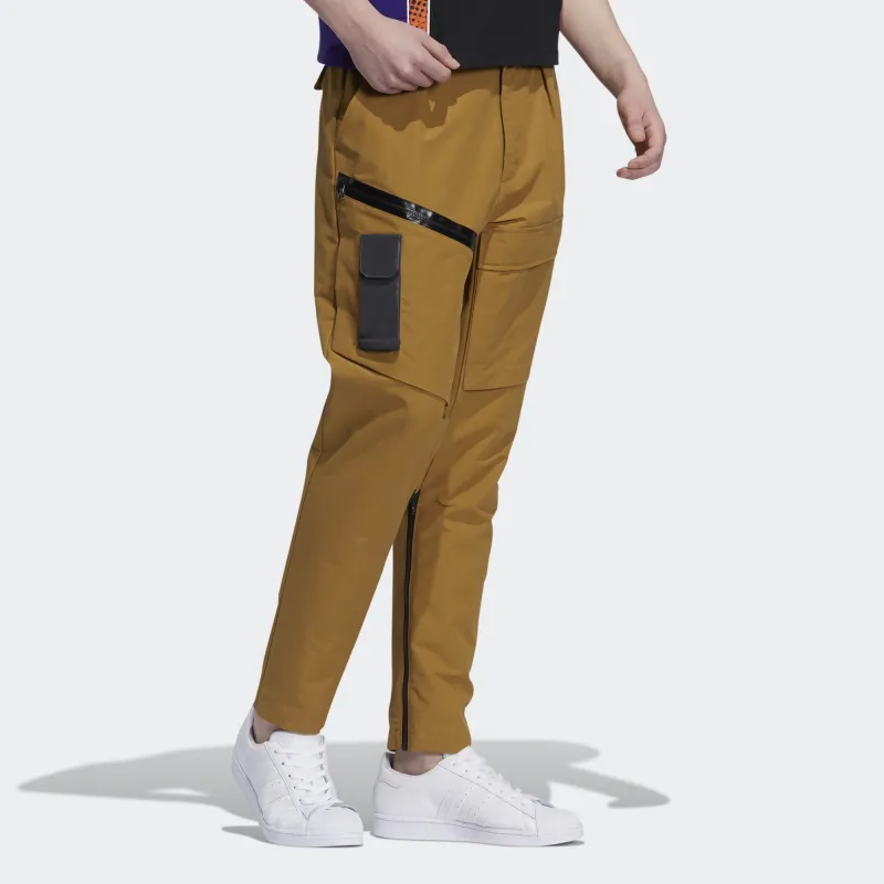 Adidas Originals PREMIUM WOVEN Cargo Pants Men Orange-2