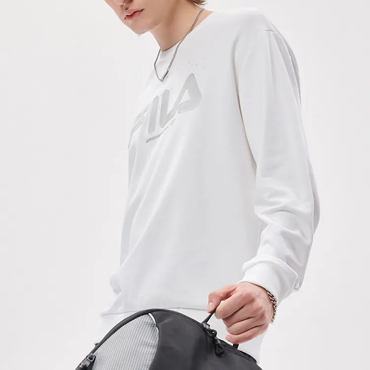 FILA FUSION DESIGN MUSEUM DENMARK Sweatshirts Men Standard White-4