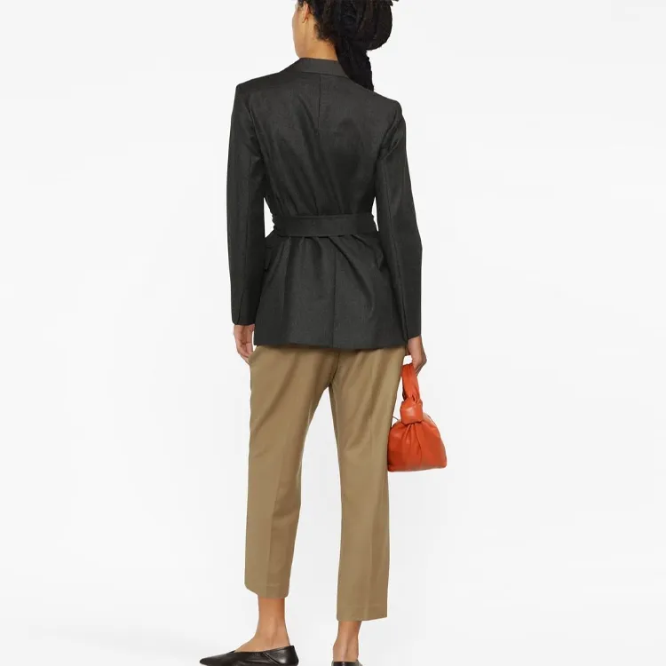 THEORY Jackets Women's Charcoal Gray-2