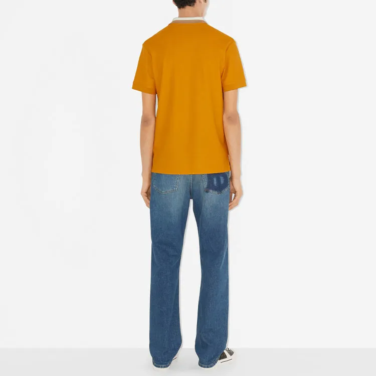 Burberry SS23 Polo Shirt Men's Yellow-3
