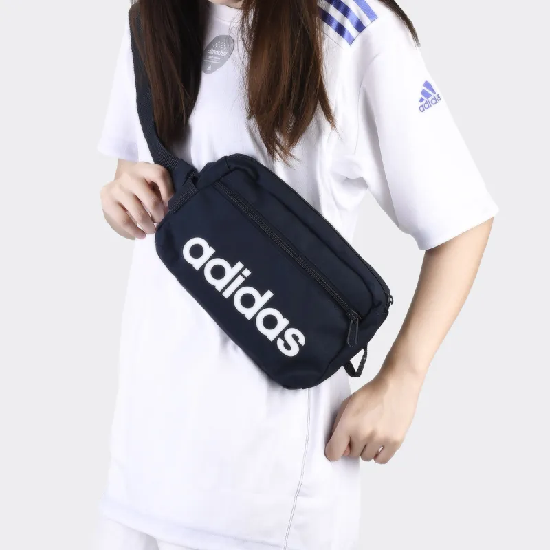 Adidas Polyester Sling Bag Fanny Pack Crossbody Bags Regular Unisex Blue-4