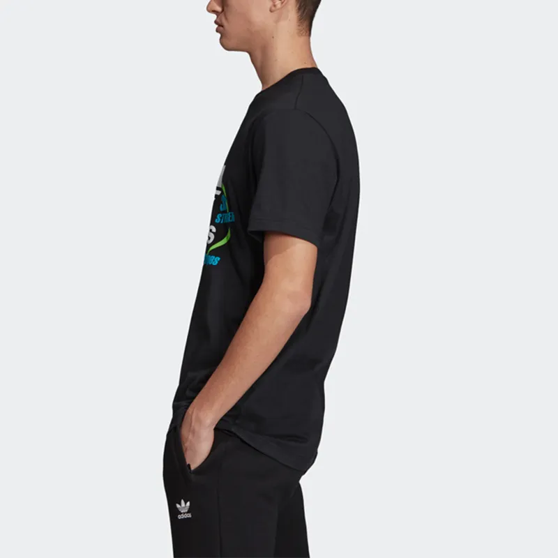 Adidas Originals T Shirt Men's Black-4