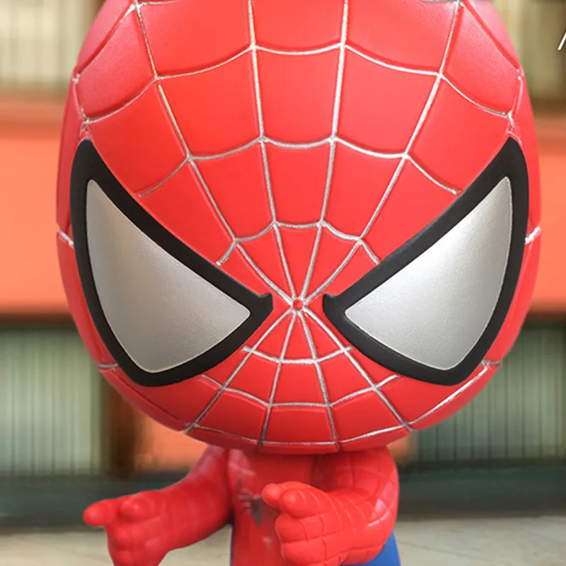 Hot Toys Spider Man Hero Without Return Set Of 3 Chibi Figures 8cm-4