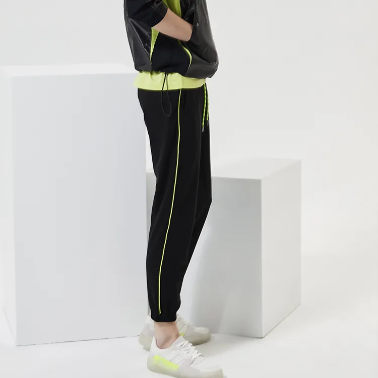 DAVID NAMAN Jogger Casual Pants Men's Black-3