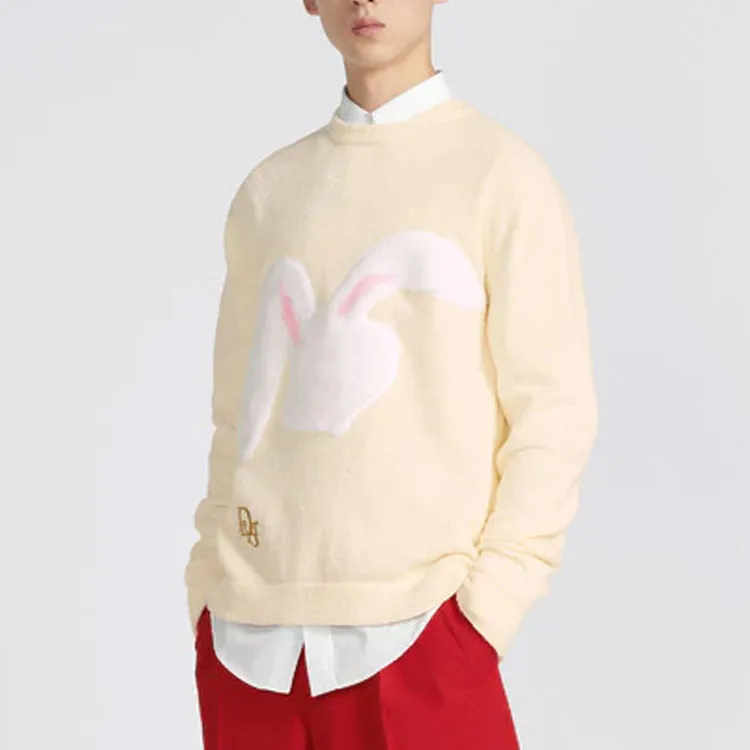 DIOR SS23 Chinese New Year Sweaters Men Ecru-2