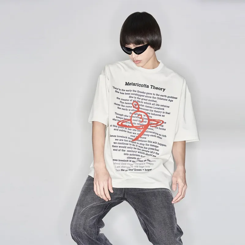 METARICOTTA Short-Sleeved T-Shirts Unisex-3