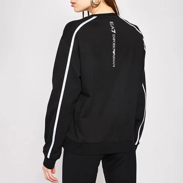 EMPORIO ARMANI EA7 FW22 Sweatshirt Women's Black-3