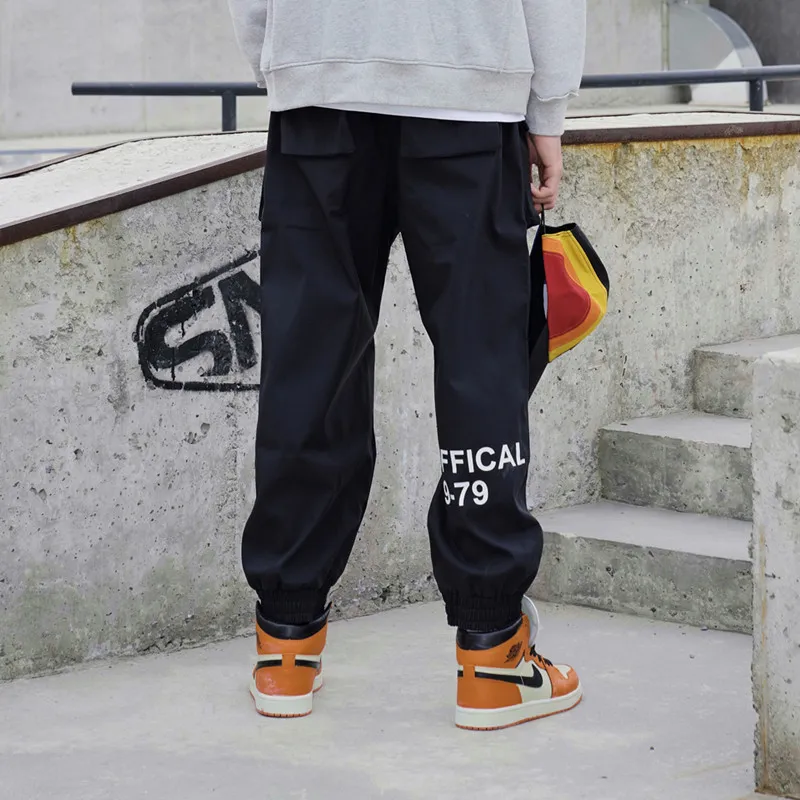 STNW Jogger Thickened Casual Pants Unisex Black-3