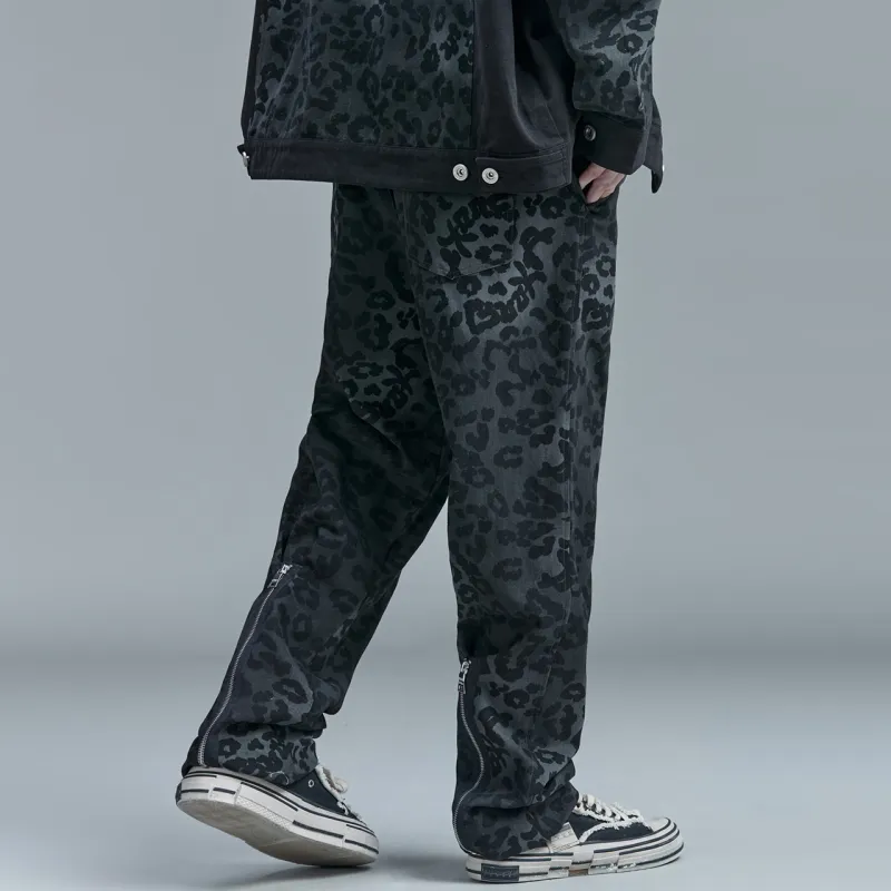 Guuka Casual Pants Unisex Black-3
