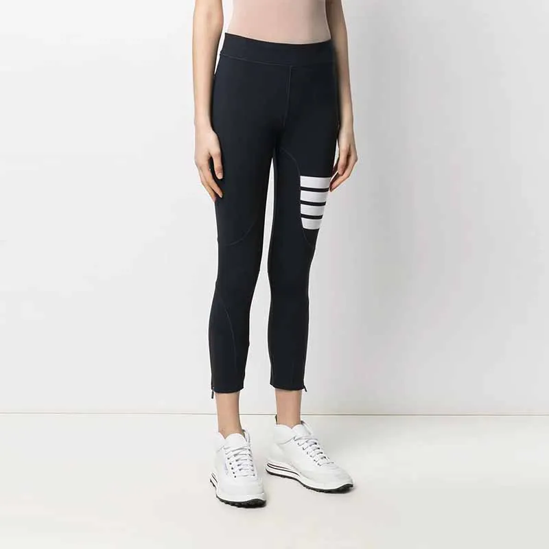 THOM BROWNE 4 Bar Compression Leggings-4