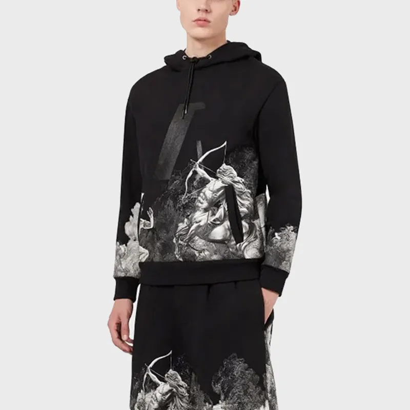 EMPORIO ARMANI Sweatshirt Men's Black-2