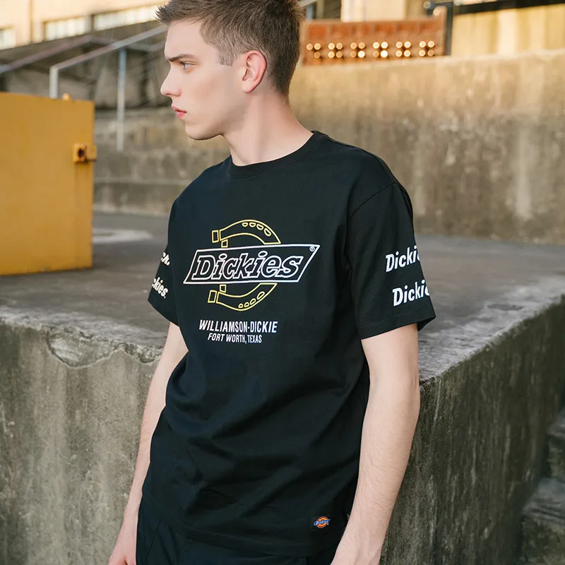 Dickies T Shirts Men Black-1