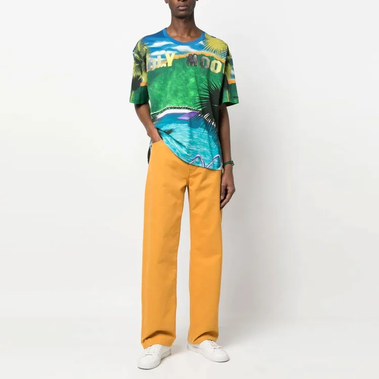 ETRO Graphic print Short sleeved T shirt-1