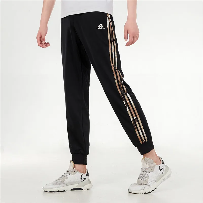 Adidas Knitted Sweatpants Men's Black-4