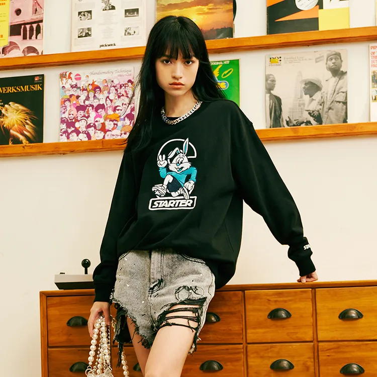 STARTER Sweatshirts Unisex Black-2