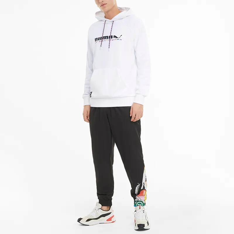 PUMA Sweatshirts Men White-2