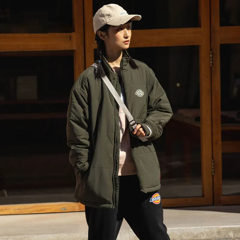Dickies Puffer Jackets Unisex Army Green-5