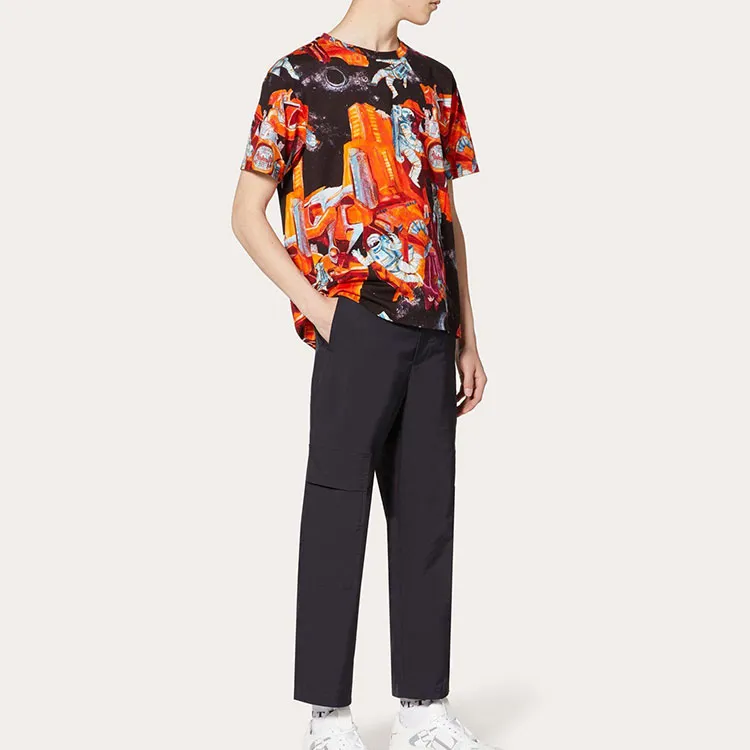 Valentino T-Shirts Men Multicolor-4