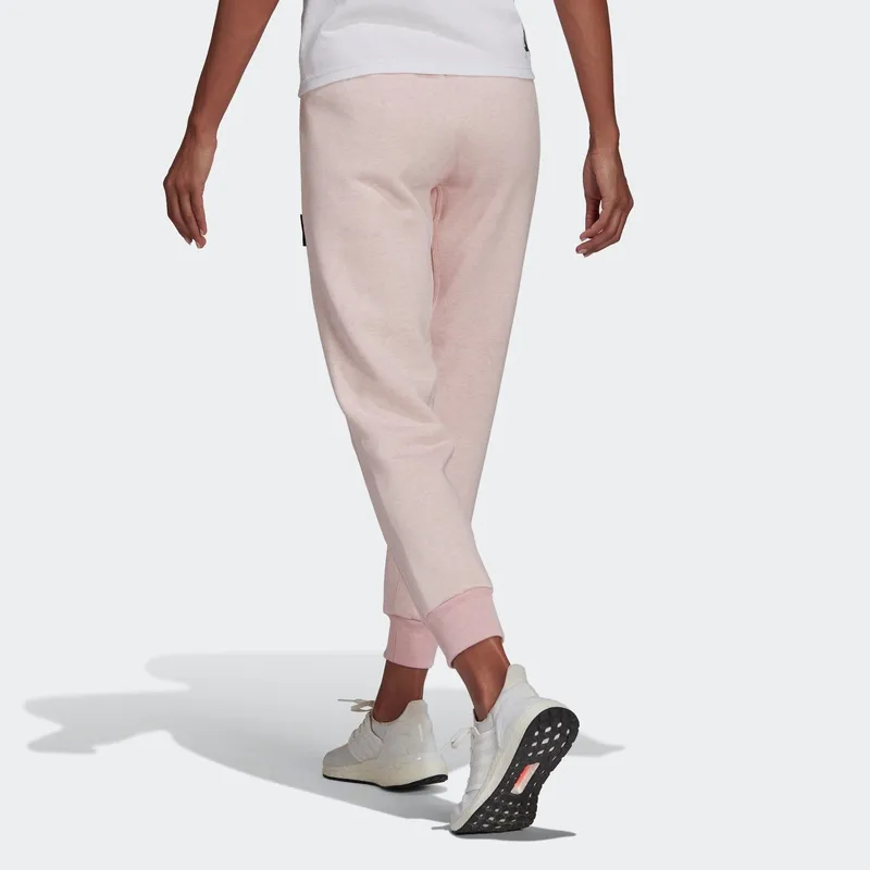 Adidas Knitted Sweatpants Women's Pink-2