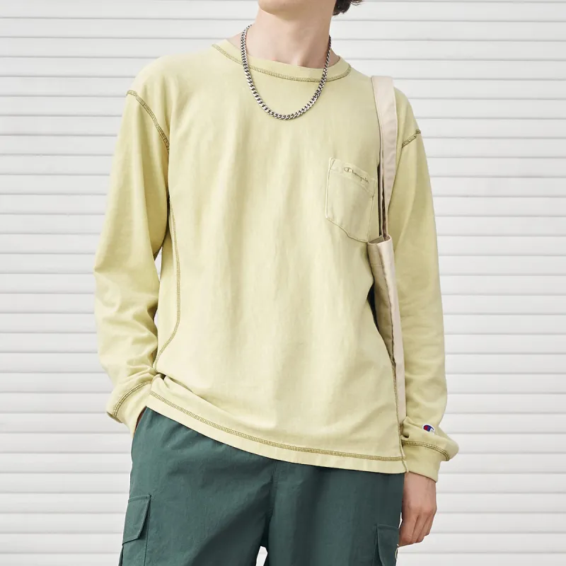 Champion Long Sleeved T Shirt Japan Version Unisex-2