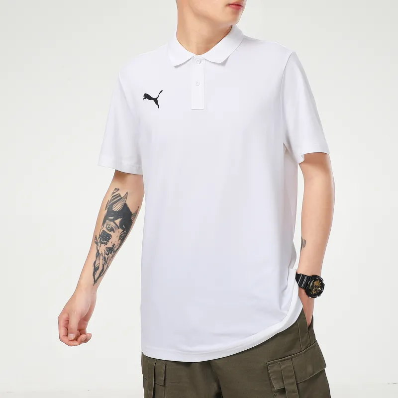 PUMA Polo Shirts Men White-3