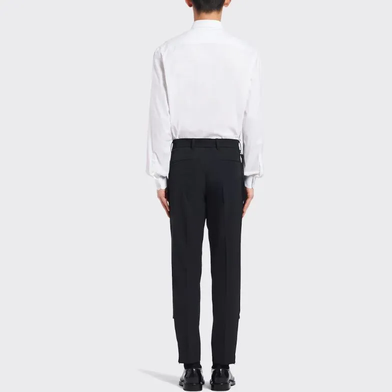 PRADA Casual Pants Men Black-2