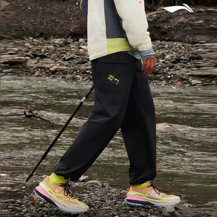 LINING Running Collection Casual Pants Men Black-2