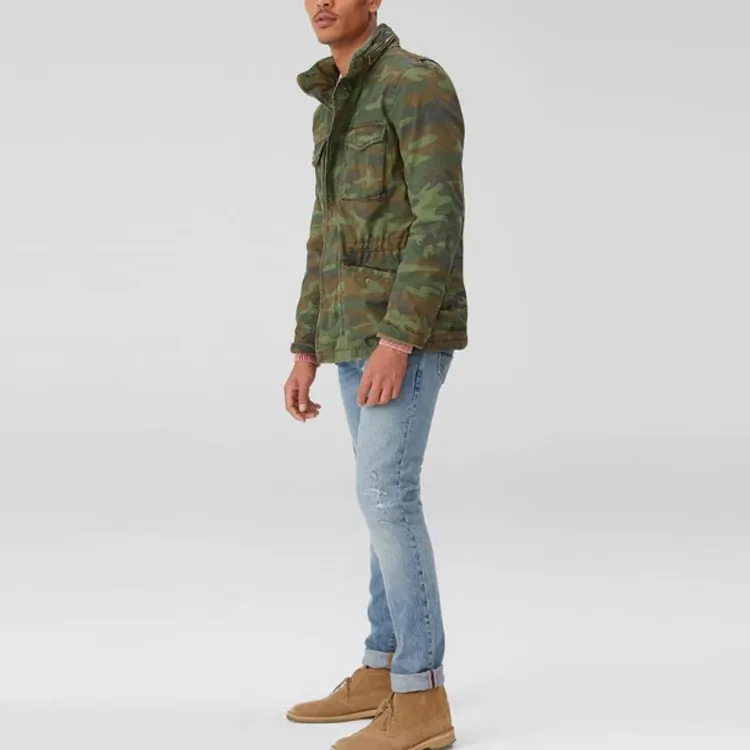 GAP Jackets Men Camouflage Print-2