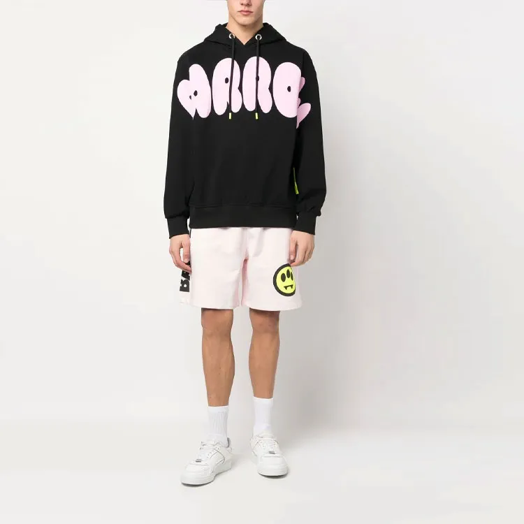 Barrow Smiley Printed Drawstring Hoodie-1